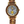 Ladies Koa Wood Watch - Blue Face