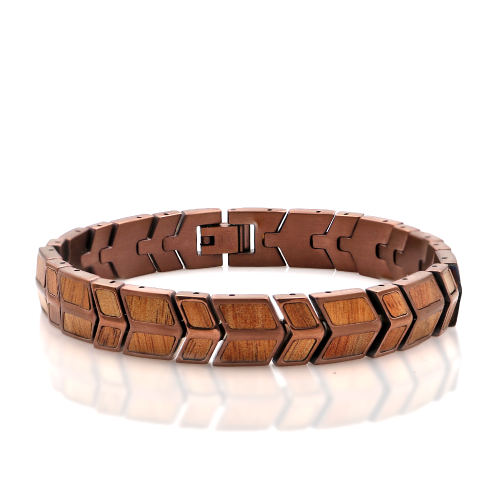 アクセサリー code brown KoaSteelArrowBraceletCopper.