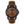 Hawaiian Koa Wood Face Watch - Boardroom