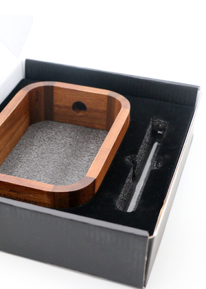 Hawaiian Koa Wood Modern Vase