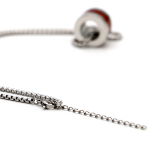 Koa Wood Inlay Barrel - Stainless Steel