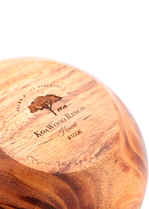 Hawaiian Koa Wood Bowl #1006 - Medium