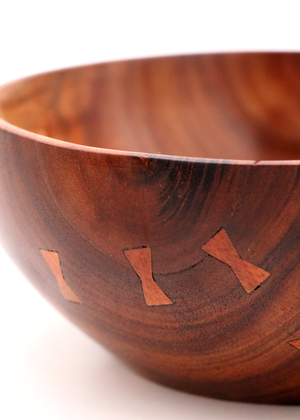 Hawaiian Koa Wood Bowl #1016 - Medium
