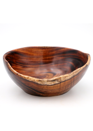 Hawaiian Koa Wood Natural Edge Bowl #1017 - Medium