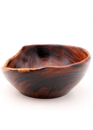 Hawaiian Koa Wood Natural Edge Bowl #1017 - Medium