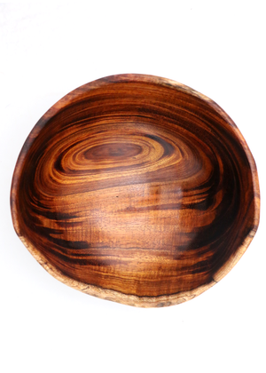 Hawaiian Koa Wood Natural Edge Bowl #1017 - Medium