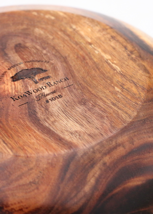 Hawaiian Koa Wood Bowl #1018 - Large