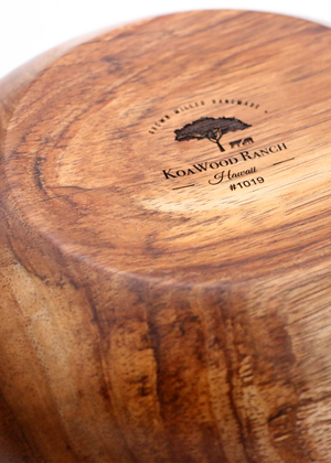 Hawaiian Koa Wood Bowl #1019 - Medium