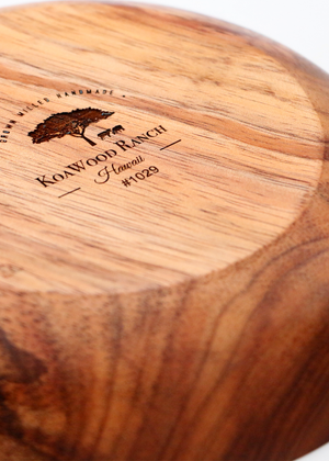 Hawaiian Koa Wood Bowl #1029 - Medium