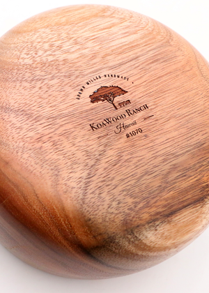 Hawaiian Koa Wood Bowl #1070 - Medium