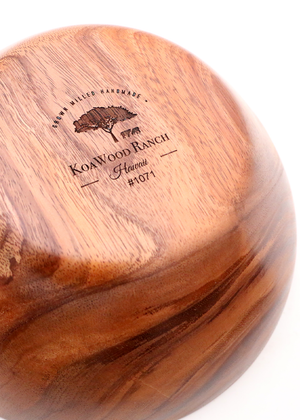 Hawaiian Koa Wood Bowl #1071 - Medium