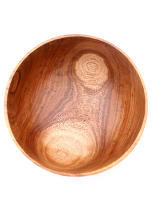 Hawaiian Koa Wood Bowl #1075 - Medium - Top View