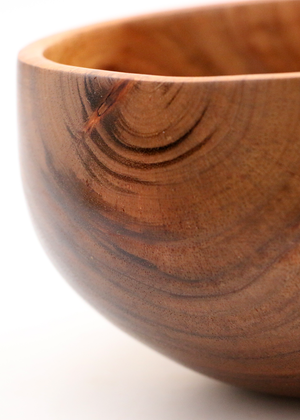 Hawaiiaanse Koa Houten Kom #816 - Medium