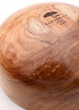Hawaiian Koa Wood Bowl #1079 - Medium