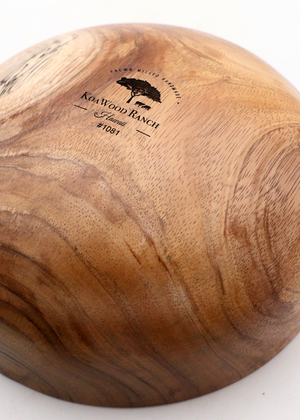 Hawaiian Koa Wood Bowl #1081 - Medium