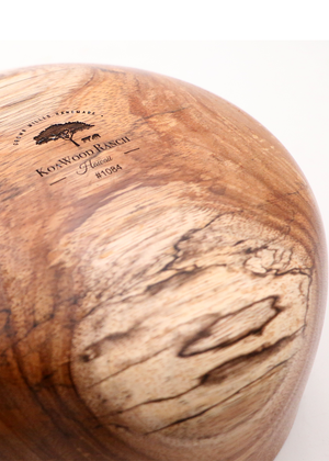 Hawaiian Koa Wood Bowl #1084 - Medium