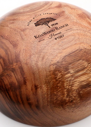 Koa Wood Bowl #1087 - Small