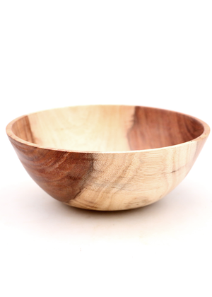 Hawaiian Koa Wood Bowl #1098 - Medium - Front View