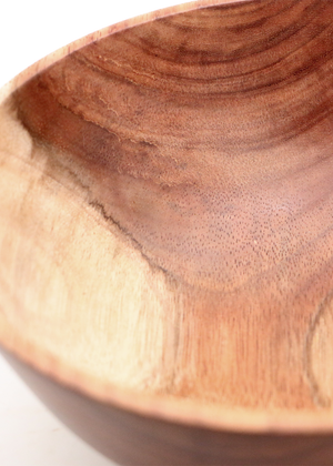 Hawaiian Koa Wood Bowl #1098 - Medium - Side View 1