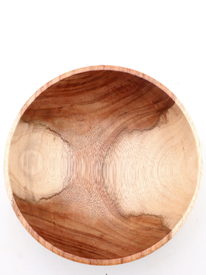 Hawaiian Koa Wood Bowl #1098 - Medium - Top View