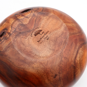 Hawaiian Koa Wood Live Edge Bowl #841 - Large