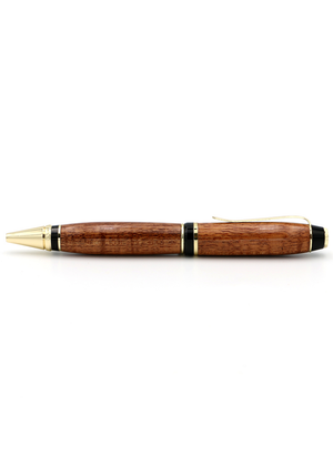 Premium Curly Koa Cigar Pen Gold / Black