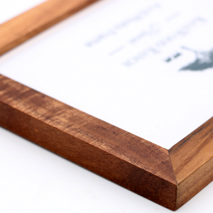 4x6 Oak Wooden Frame - Narrow - CR2305aa
