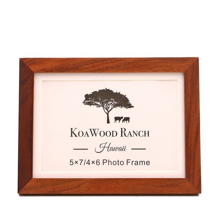 Koa Wood 4x6/5x7" lijst - smalle rand