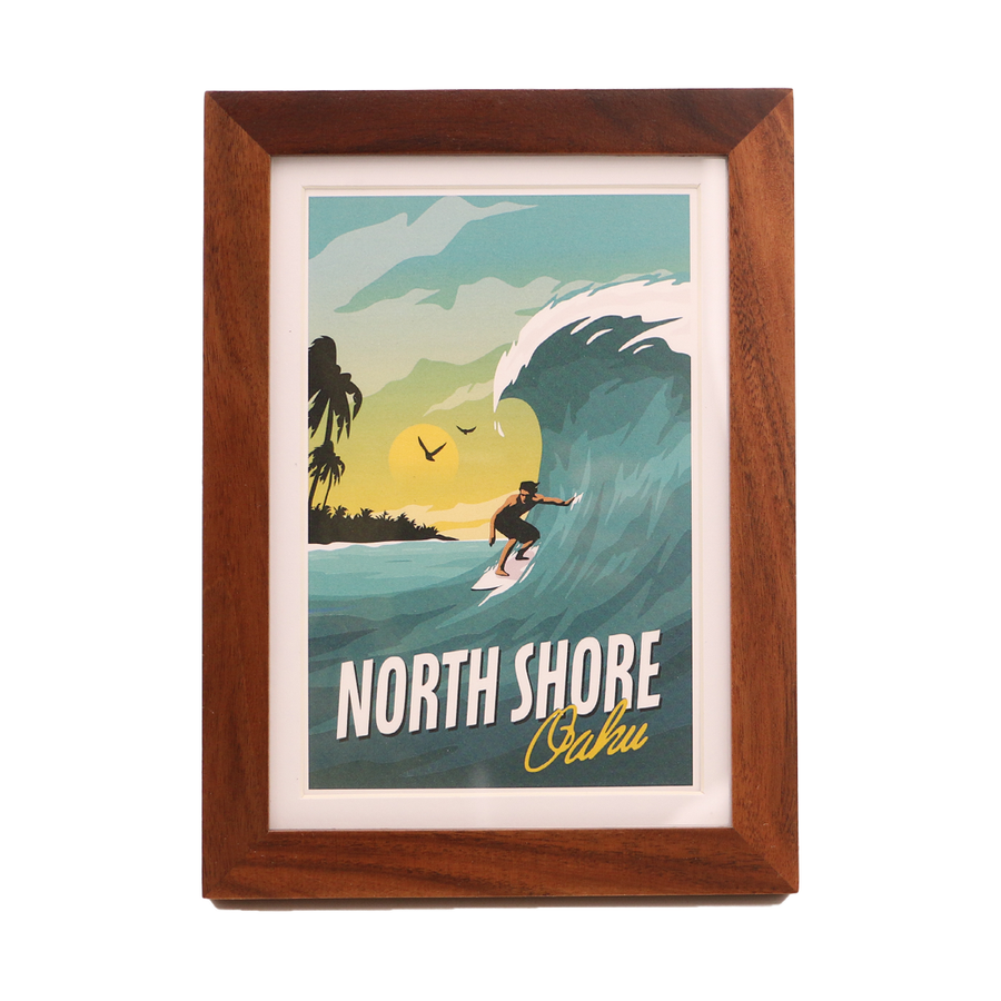 Koa Wood 4x6/5x7" Frame - Narrow Border