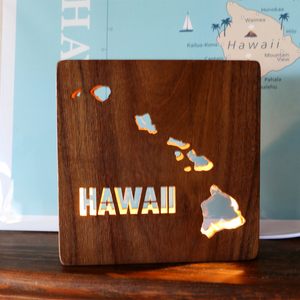 Koa Wood Islands Night Light