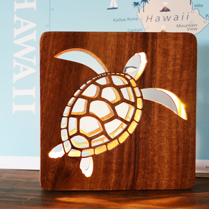 Koa Wood Honu Night Light