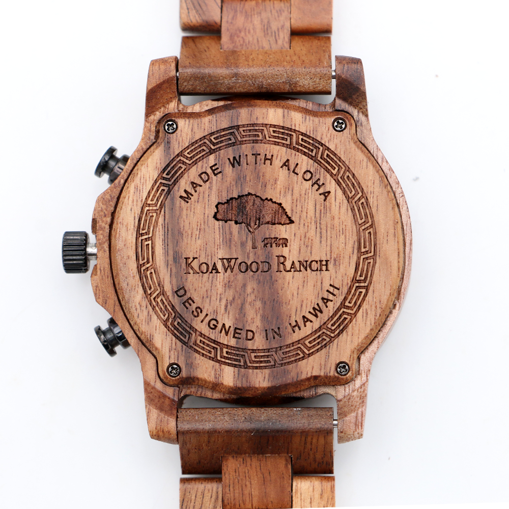 Teak Rosegold | Ufficiale WoodWatch® | Realizzato a mano | Movimento al quarzo giapponese | Orologio resistente e antispruzzo con elegante cassa in legno Teak Rosegold | Ufficiale WoodWatch® | Realizzato a mano | Movimento al quarzo giapponese | Orologio resistente e antispruzzo con elegante cassa in legno