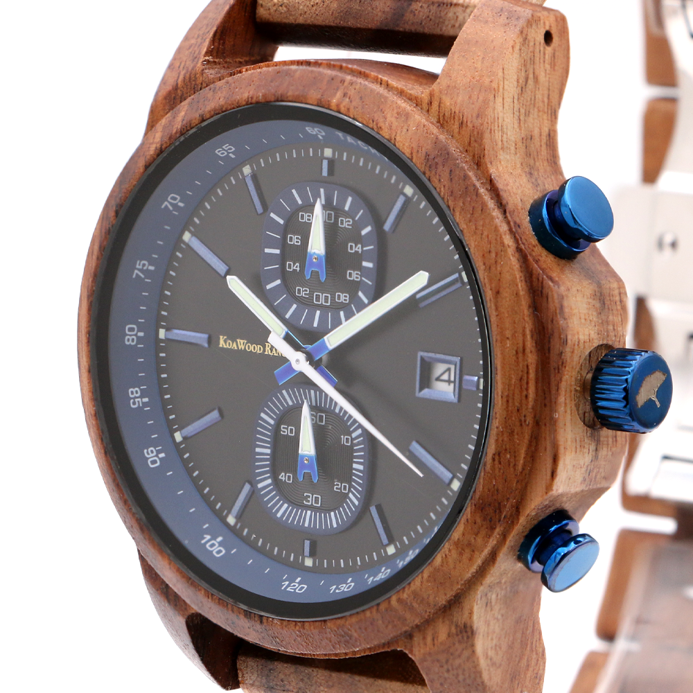 Stockholm | Ufficiale WoodWatch® | Realizzato a mano | Movimento al quarzo giapponese | Orologio resistente e antispruzzo con elegante cassa in legno Stockholm | Ufficiale WoodWatch® | Realizzato a mano | Movimento al quarzo giapponese | Orologio resistente e antispruzzo con elegante cassa in legno