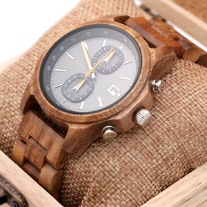 Mana Koa Wood Watch - Grey