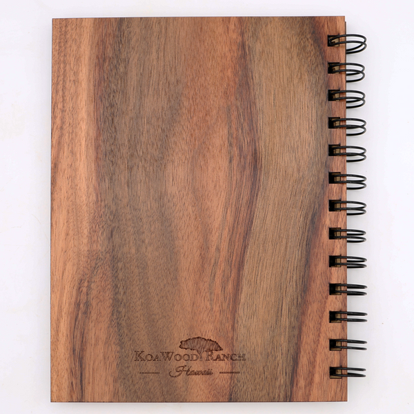 Koa Wood Hawaii Islands Notebook