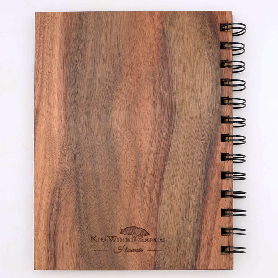 Koa Wood Honu Notebook