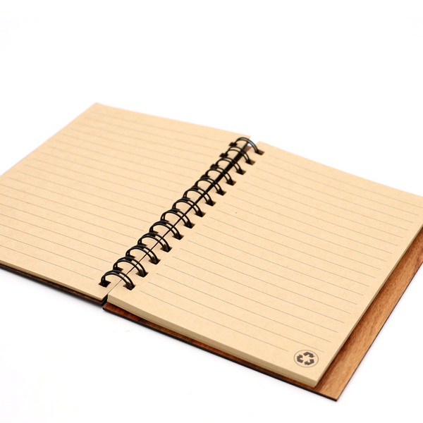 Koa Wood Flora Notebook