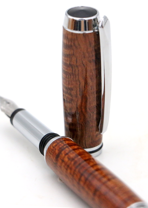 Hawaiian Koa Junior Gentleman Fountain Pen