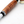 Premium Curly Hawaiian Koa Golf Pen - Chrome & Gold Accent