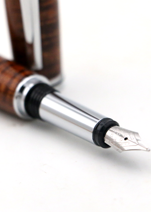 Hawaiian Koa Junior Gentleman Fountain Pen