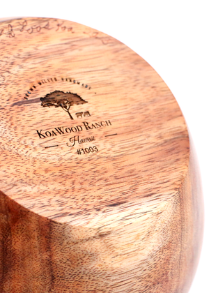 Hawaiian Koa Wood Bowl #1003 - Medium