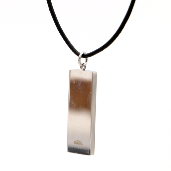 Koa Rectangle Pendant