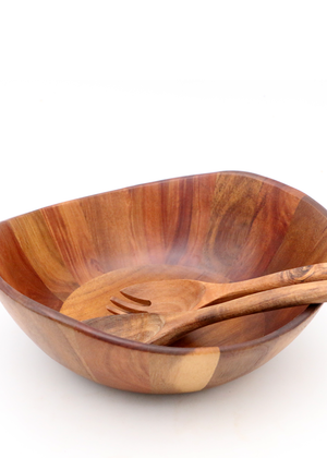Hawaiian Koa Wood Salad Bowl