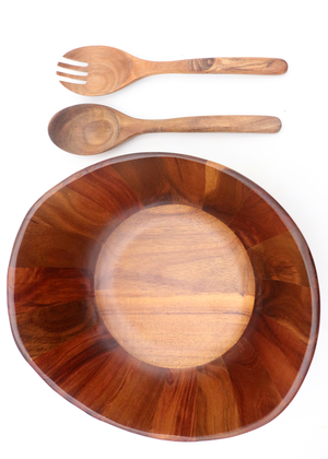 Hawaiian Koa Wood Salad Bowl