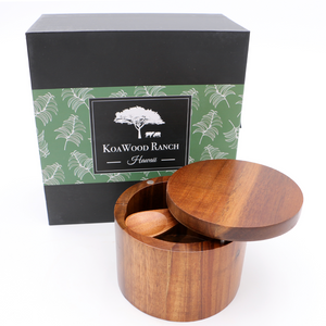 Hawaiian Koa Wood Salt Cellar
