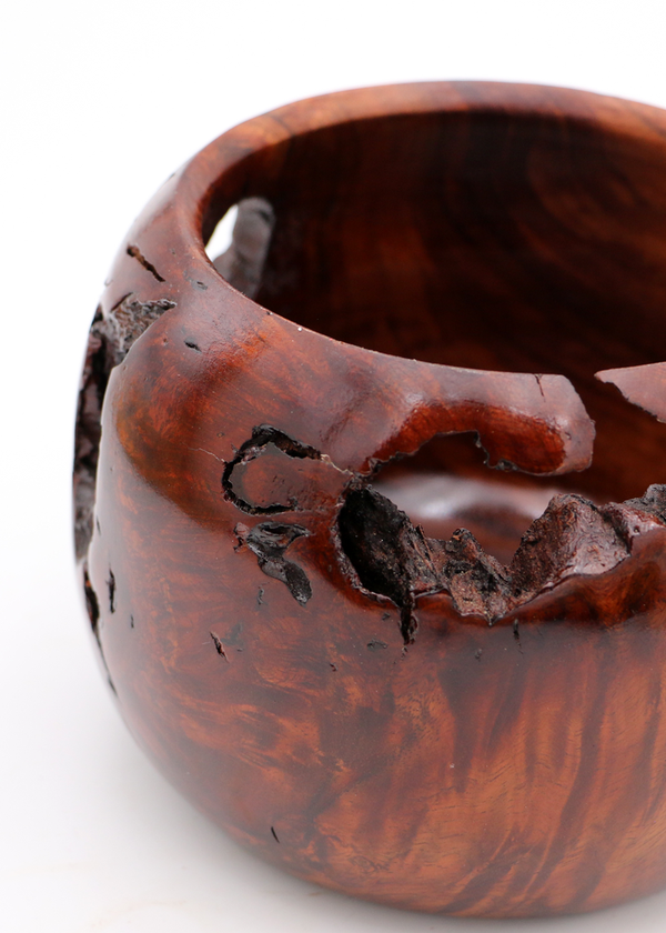 Hawaiian Koa Wood Vessel #877