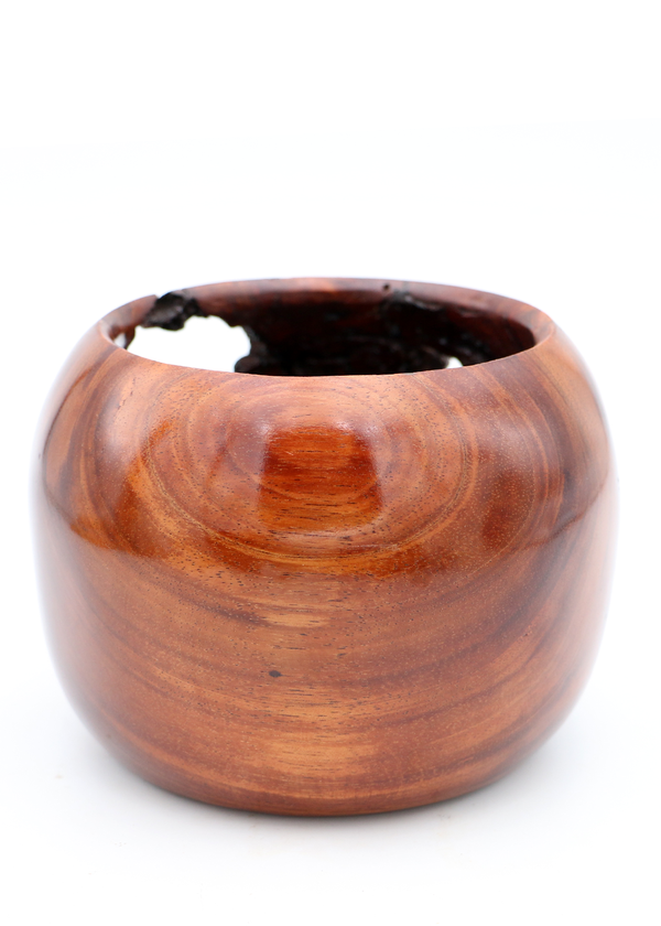 Hawaiian Koa Wood Vessel #877