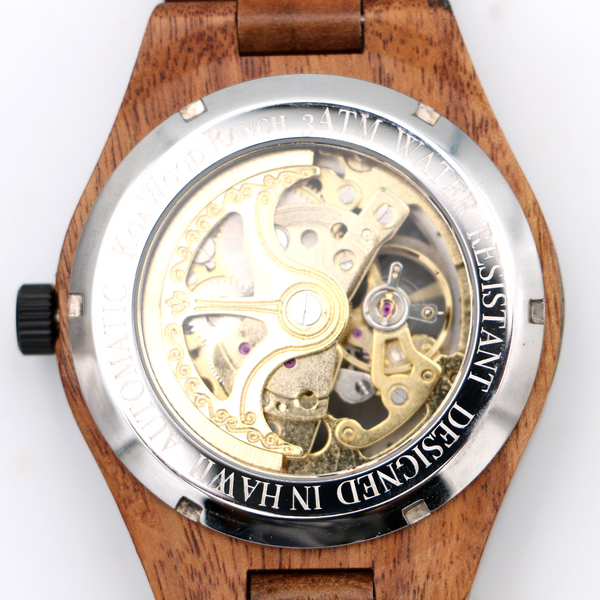 Kauai - Hawaiian Koa Wood Automatic Watch