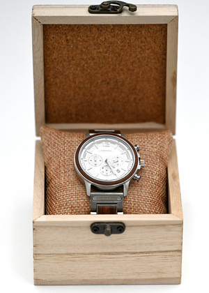 Ikaika - Hawaiian Koa and Stainless Steel Watch