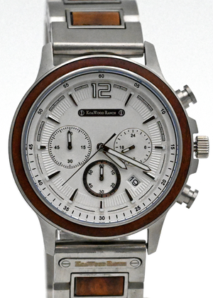 Ikaika - Hawaiian Koa and Stainless Steel Watch